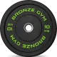 Диск бамперный BRONZE GYM 10 кг